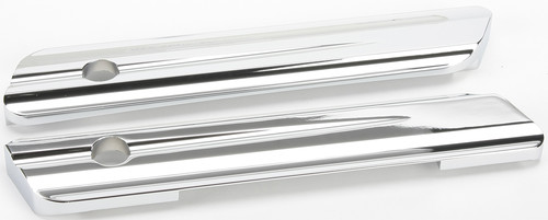 HARDDRIVE SBAG LATCH COVER 14-UP FLH/FLT CHROME