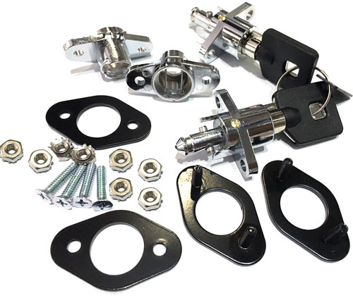 HARDDRIVE UNIVERSAL SADDLEBAG LOCK KIT LEATHER BAGS