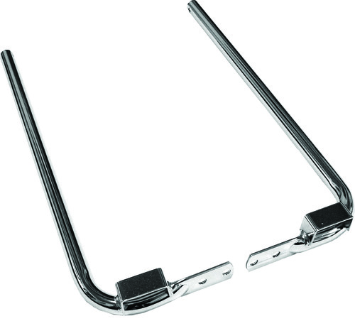 HARDDRIVE CHROME SADDLEBAG SUPPORT KIT FLH/FLT 85-08