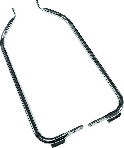 HARDDRIVE CHROME SADDLEBAG SUPPORT KIT FLT 97-08