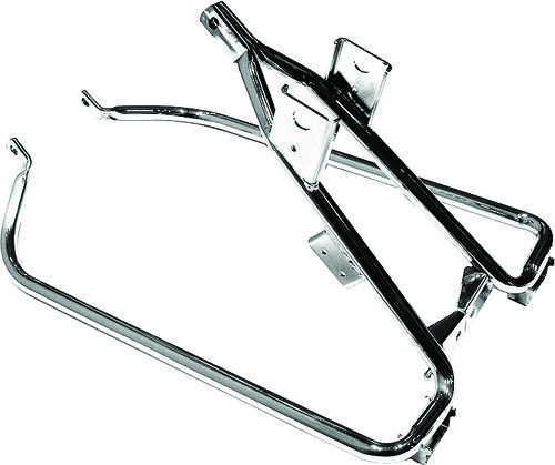 HARDDRIVE CHROME SADDLEBAG SUPPORT KIT FLT 09-13