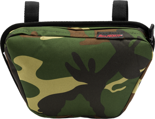 MOTO POCKETS T-BAR BAG CAMO 11X7X2