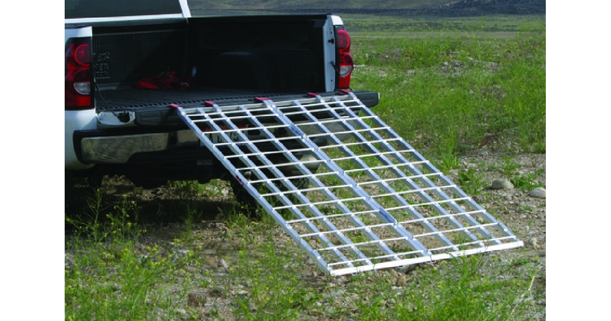 OPEN TRAIL ALUMINUM BI-FOLD RAMP 1200 LBS 70