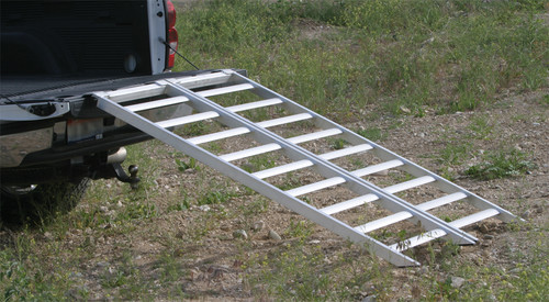 OPEN TRAIL ALUMINUM FOLDING RAMP 1500 LBS 84 X 48