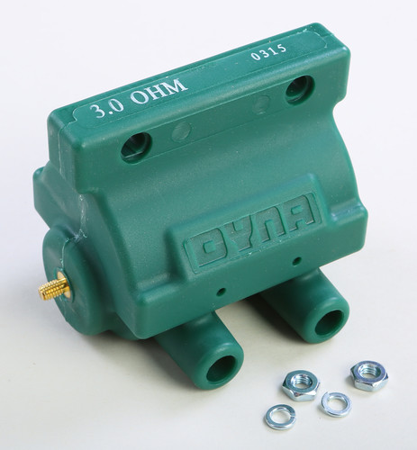 DYNATEK IGNITION COIL 3 OHM DUAL PLUG HD