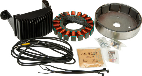 CYCLE ELECTRIC ALTERNATOR KIT RIGID MOUNT 4-SPEED 84-88