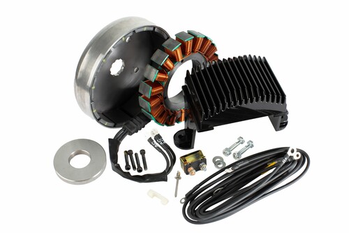 CYCLE ELECTRIC ALTERNATOR KIT FLH/FLT 97-98 50 AMP