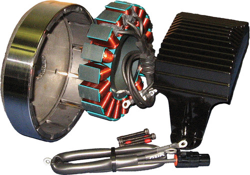 CYCLE ELECTRIC ALTERNATOR KIT FLH/FLT 04-05 50 AMP