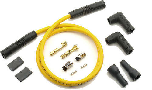 ACCEL 2 PLUG WIRE SET 8.8MM YELLOW