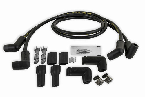 ACCEL 4 PLUG WIRE SET 8.8MM BLACK