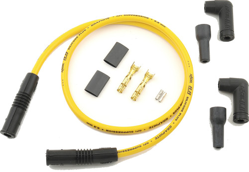 ACCEL 2 PLUG WIRE SET 8.8MM YELLOW