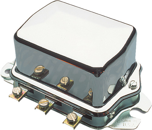ACCEL ELECTRO-MECHANICAL VOLTAGE REGULATOR 12V CHROME