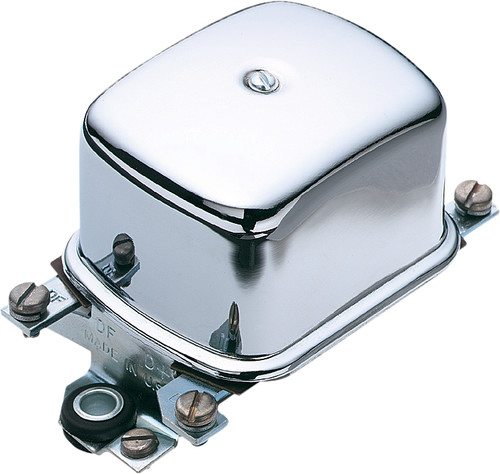 ACCEL ELECTRO-MECHANICAL VOLTAGE REGULATOR 12V CHROME