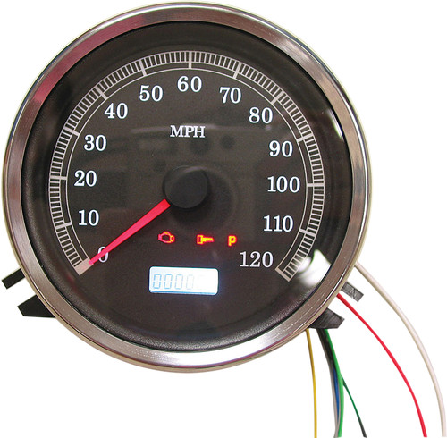 HARDDRIVE ELECTRONIC SPEEDO BLACK FACE 99-03 ST/FXWG MODELS