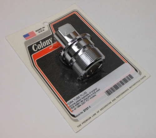 COLONY MACHINE FORK TUBE PLUG FLT 84-01
