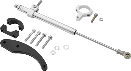 HARDDRIVE STEERING DAMPER 09-13FLT SILVER