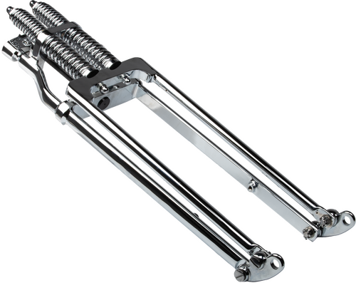 HARDDRIVE SPRINGER FORK TAPERED LEG STD CHROME