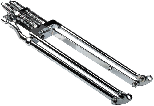 HARDDRIVE SPRINGER FORK TAPERED LEG +6 CHROME