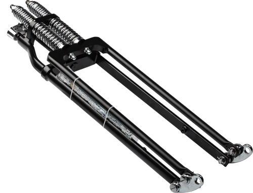 HARDDRIVE SPRINGER FORK TAPERED LEG +2 BLACK