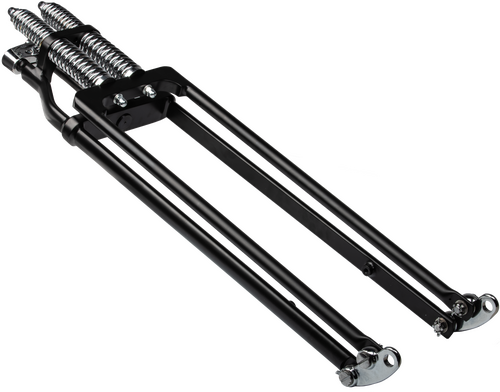 HARDDRIVE SPRINGER FORK TAPERED LEG +6 BLACK