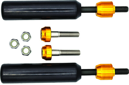 SANTORO FABWORX SHOCK MOUNT SLIDERS GOLD DYNA 09-17