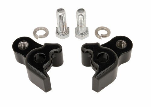 BURLY BRAND REAR LOWERING BLOCKS BLK FLT 85-96