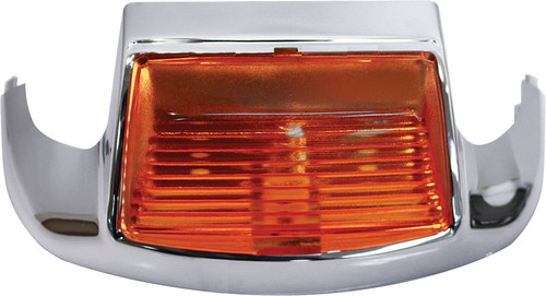 HARDDRIVE FRONT FENDER TIP LIGHT AMBER LENS