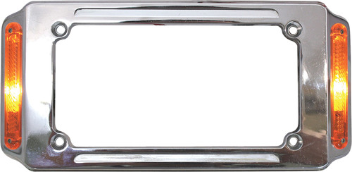 HARDDRIVE LICENSE FRAME LOUVERED ALUMINUM