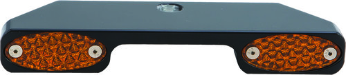 PRO ONE TURN SIGNAL BAR W/AMBER LED NARROW GLIDE BLK