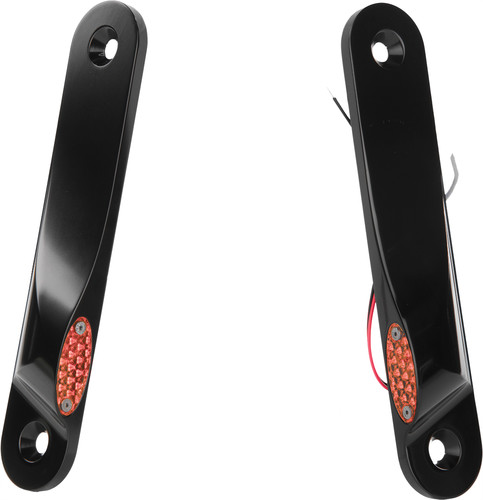 PRO ONE LED FRONT SIGNAL LIGHTS FLHX FLHT W/O SPOTLIGHTS BLK