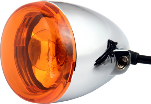CHRIS PRODUCTS TURN SIGNAL ASSEMBLY BULLET STYLE AMBER