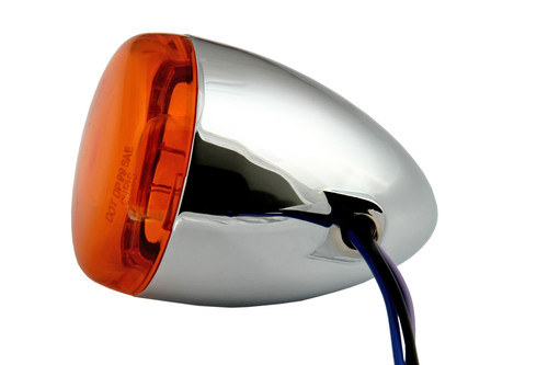 CHRIS PRODUCTS TURN SIGNAL BULLET STYLE AMBER