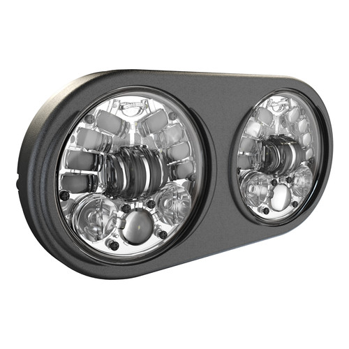 JW SPEAKER ADAPTIVE LED HEADLIGHT FOR `98-13 ROAD GLIDE CHROME