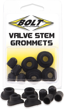BOLT VALVE STEM GROMMETS & CAPS