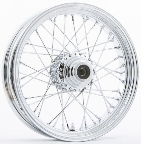 HARDDRIVE FR 40-SPK SD CHROME 16X3.5 FLST-HUB 3/4