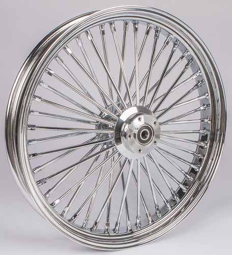 HARDDRIVE FR 48-SPK DD CHROME 23X3.5 WG-HUB 3/4