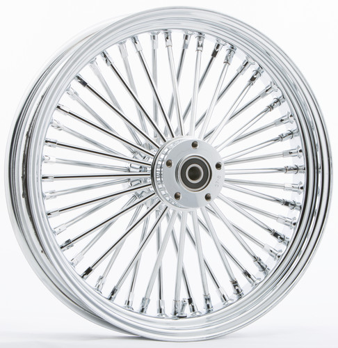 HARDDRIVE FR 48-SPK DD CHROME 21X3.5 FLT-HUB 25M ABS 00 LTR