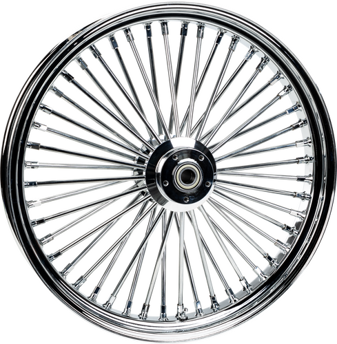 HARDDRIVE FR 48-SPK DD CHROME 26X3.5 FLT-HUB 25M AXL 00 LTR