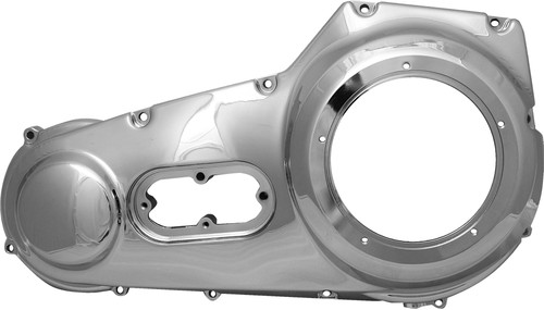 HARDDRIVE OUTER PRIMARY COVER CHROME FITS 99-06 SOFTAIL & 99-05 FXD