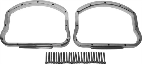 HARDDRIVE PANHEAD 48-65 D-RINGS CHROME PAIR