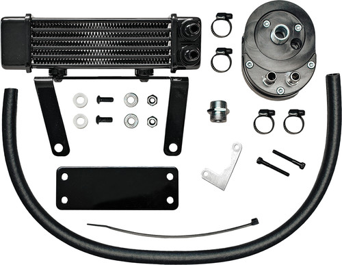JAGG LOWMOUNT OIL COOLER BLACK