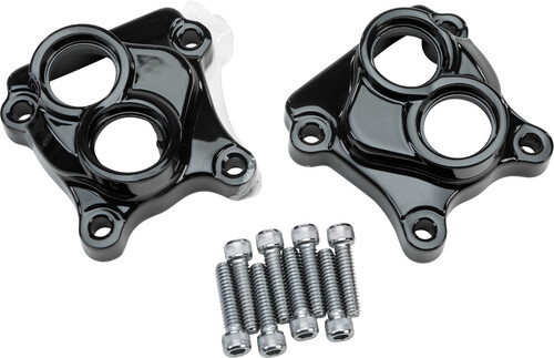 HARDDRIVE TWIN CAM TAPPET COVER SET BLACK