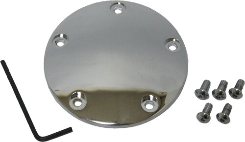 HARDDRIVE POINT COVER CHROME 99-17 TWIN CAM