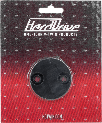 HARDDRIVE INSPECTION COVER SATIN BLACK 91-03 XL