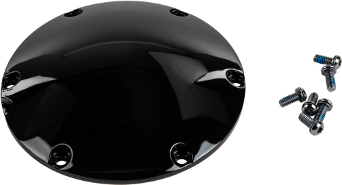 HARDDRIVE SMOOTH DERBY COVER GLOSS BLACK XL 04-20