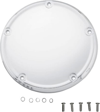 HARDDRIVE SMOOTH DERBY COVER CHROME M8 SOFTAIL OE#25700973