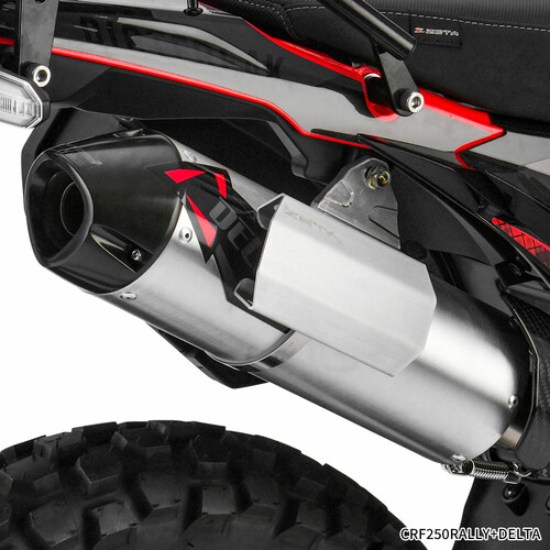 ZETA SILENCER HEAT GUARD SILVER